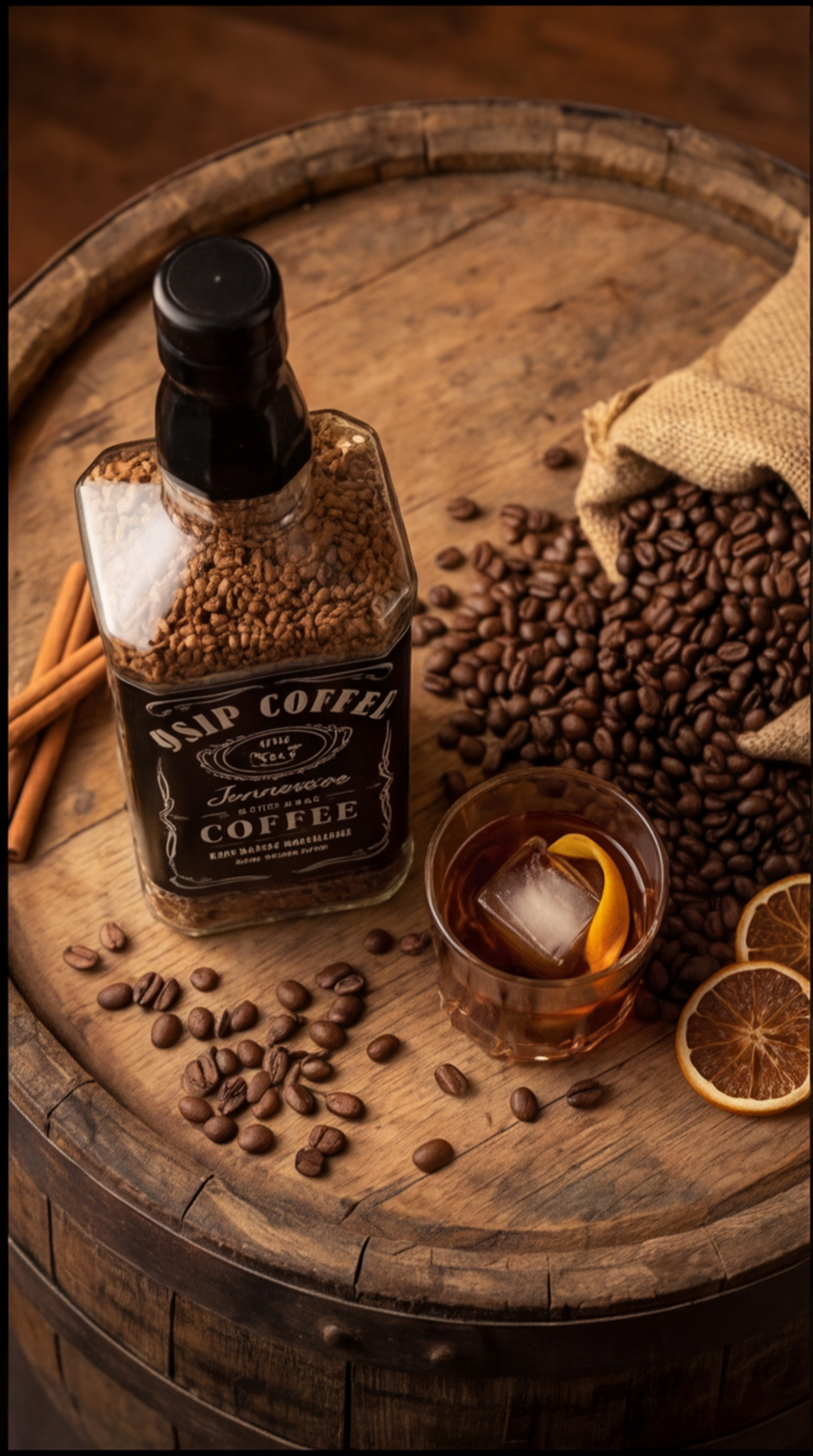Whisky Flavoured Freeze-Dried Instant Coffee