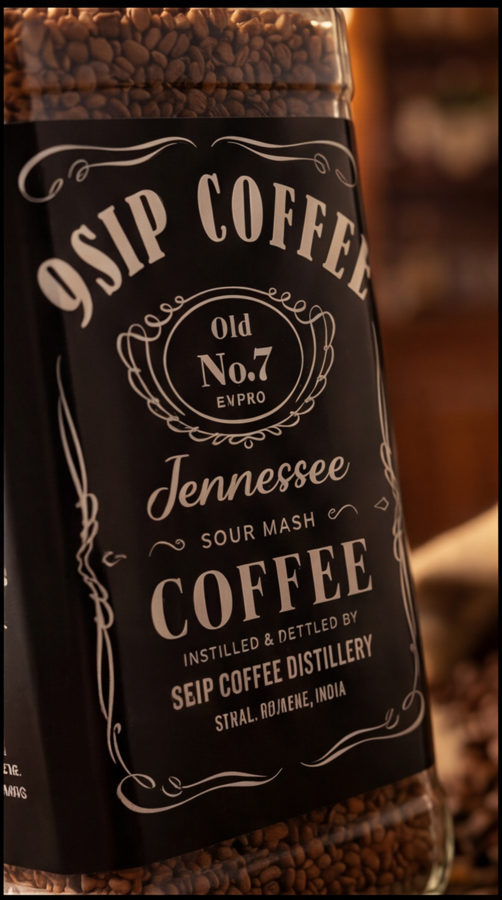 9sip – Whiskey Flavoured Instant Coffee (100g)
