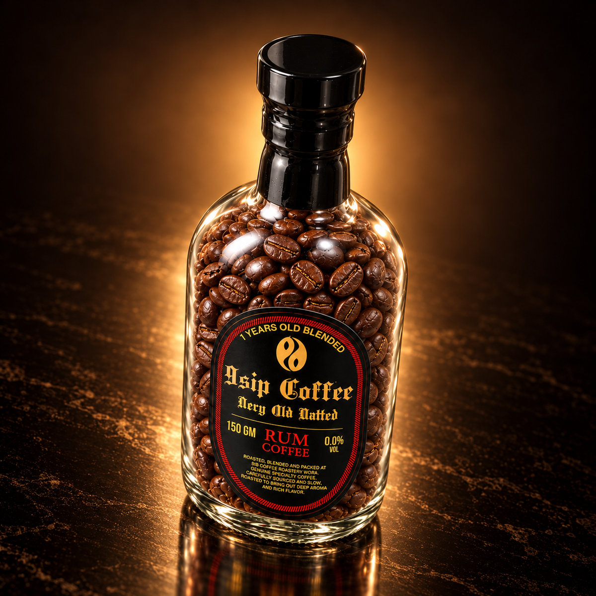 9SIP – Rum Flavoured Coffee Beans (150g)