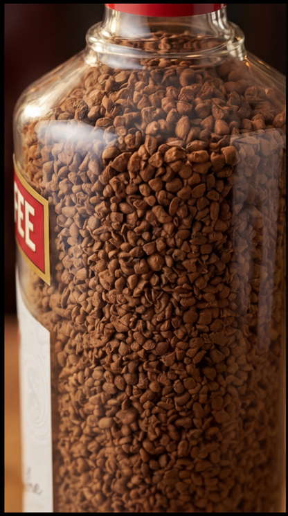 Vodka Flavoured Freeze-Dried Instant Coffee