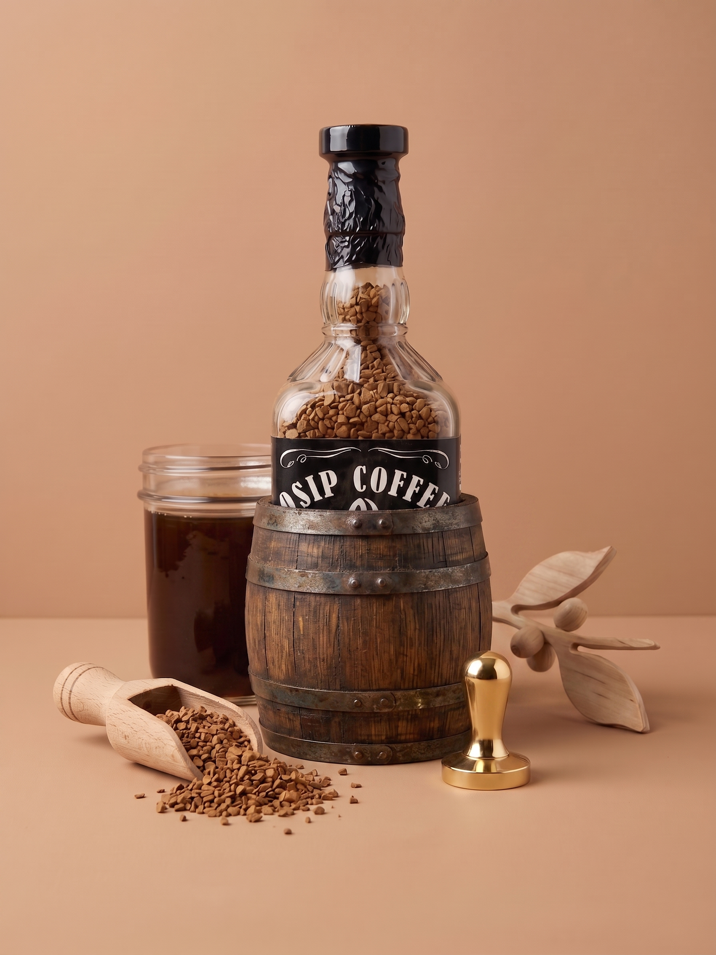 9Sip Coffee Whiskey – Premium Freeze-Dried Instant Coffee (100g)