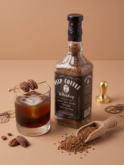 Barrel Whiskey Instant freeze dry Coffee