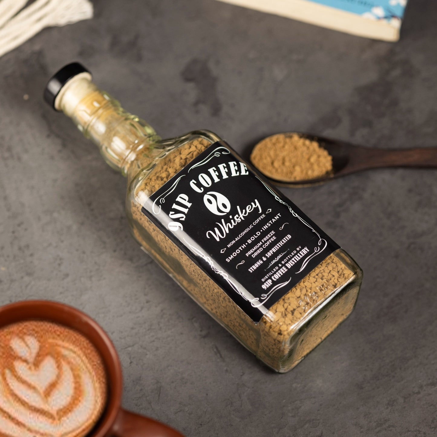 9Sip Coffee Whiskey – Premium Freeze-Dried Instant Coffee (100g)