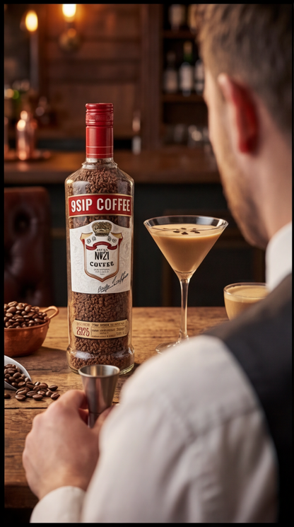 Vodka Flavoured Freeze-Dried Instant Coffee