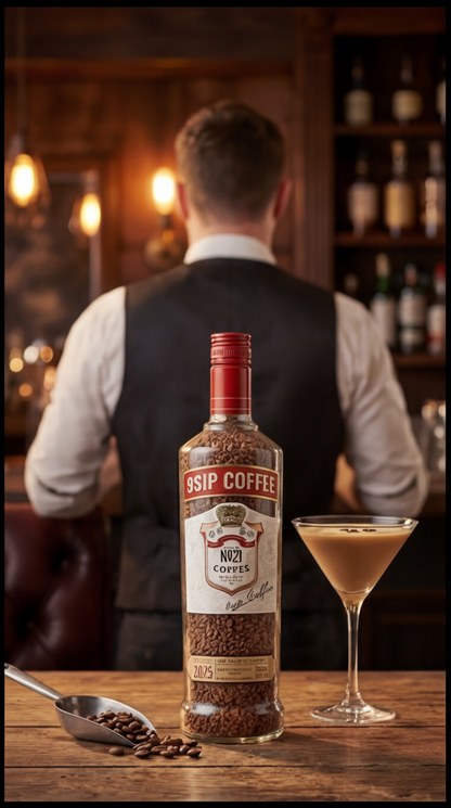 Vodka Flavoured Freeze-Dried Instant Coffee