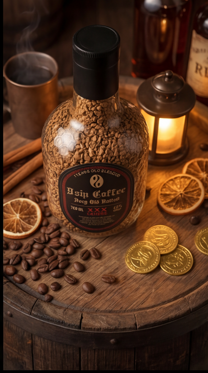 Rum Flavoured Freeze dried Instant Coffee