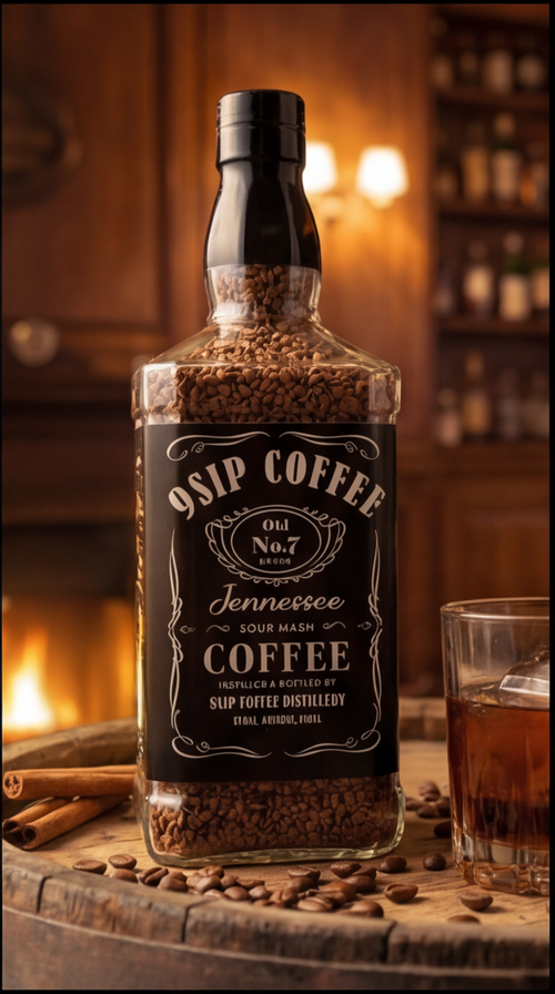 9sip – Whiskey Flavoured Instant Coffee (100g)