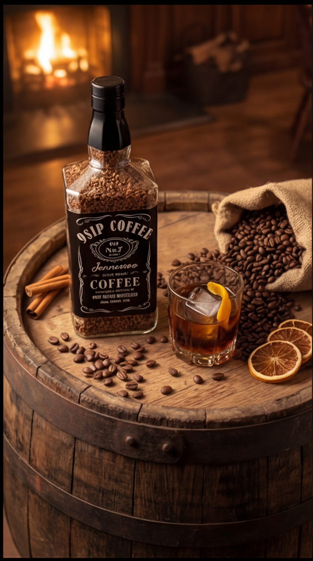 9sip – Whiskey Flavoured Instant Coffee (100g)