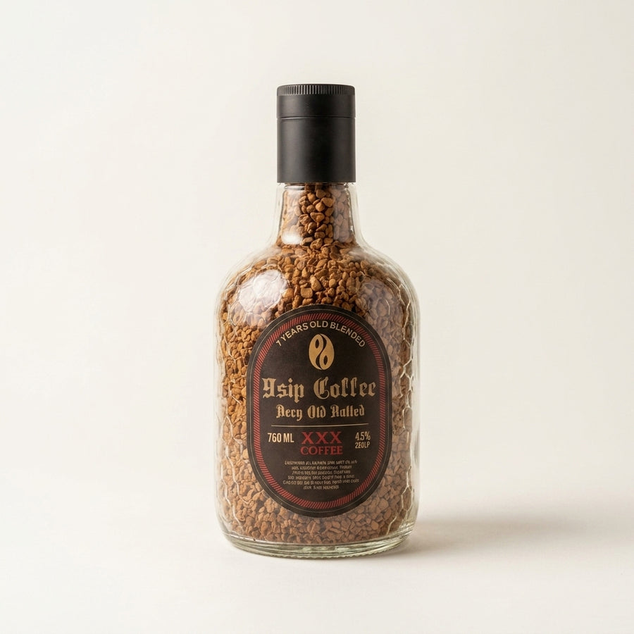 9sip – Spiced Rum Flavoured Instant Coffee (100g)